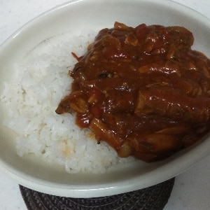 サバ缶トマトカレー〈簡単！煮込まずおいしい！〉